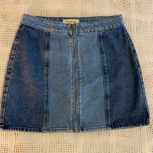 Jean skirt